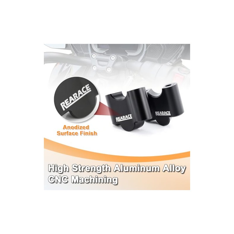 Aluminum Handlebar Riser 2 Inch Fit Can-Am Spyder F3 2015-2025
