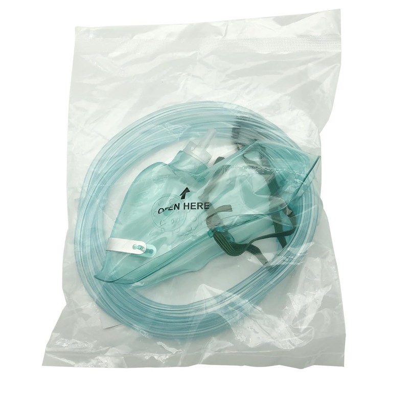 DWCHECK 3 Pack Oxygen Mask for Face Adult with 7
