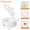 URTOM Wireless LED Spotlight Indoor with Remote Up Lights Indoor