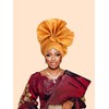 2024 African Female Turban Cap Women's Auto gele Headtie Nigeria