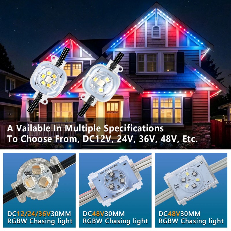 IP68 Outdoor Permanent Rgbw Pixel Point Light 12V 24V 36V