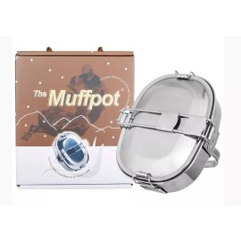 Muffpot The Muffpot Stainless Steel Food Warmer For Snowmobiles, ATV's, UTV's and More