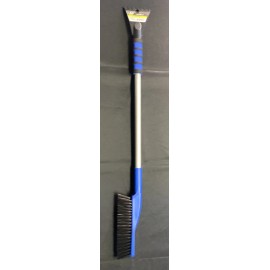 Auto Drive 35 Inch Long Reach Blue Snow Brush With Scraper New Aluminum