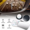 mingo-tech 2Pcs Blind Spot Mirror - 360° Wide Angle Convex