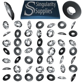 Spherical Washers (Metric-A2) [M8 | 50pcs | A2/304 | DIN]