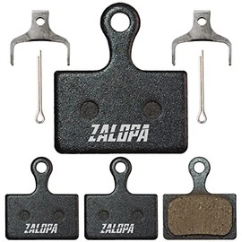 ZALOPA Brake Pads for Shimano Ultegra Disc Brake Pads K02Ti K03Ti K04S MX K04Ti BR R8070 F,DEORE XT M8100 Series,TIAGRA 4700 Series METREA U5000 Series, 2 Pair S38