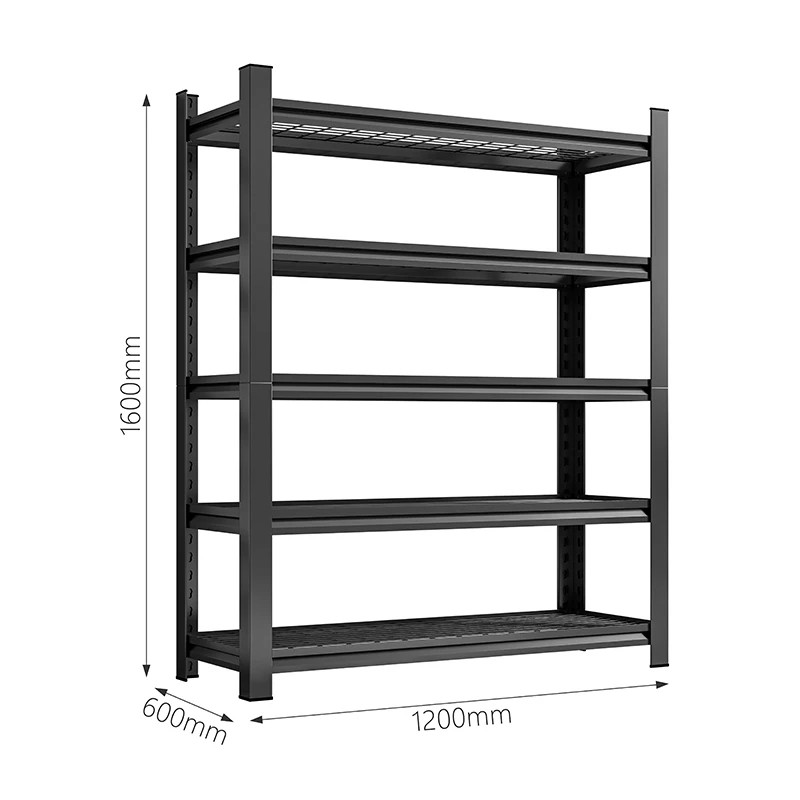 5 Lays Heavy Duty Shelves and Storage Racks Iron Stacking