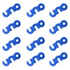 Azarxis Aluminum Alloy Paracord Tensioners Rope Adjuster, Ultralight Strong Tent