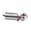 WEPUMP 2'' Single Acting Tri Clamp Sanitary Pneumatic Butterfly Valve