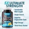 AquaOmega 5x Ultimate Strength High EPA Omega 3 Supplements with