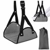 Adjustable Airplane Footrest for Travel – Lightweight Hanging Foot Hammock