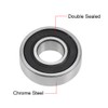 sourcing map 4 x Deep Groove Ball Bearings 8 x