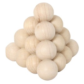 Bartl 102051 Wooden Mini Puzzle Die Rätselhafte Pyramid of 4 Small Wooden Pieces