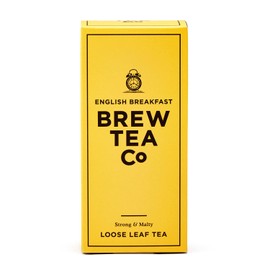 Brew Tea Co - English Breakfast - Strong and Malty - 113g Loose Leaf Tea