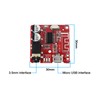 ECSiNG 4pcs Bluetooth 4.1 MP3 Audio Car Amplifier Module XY-BT