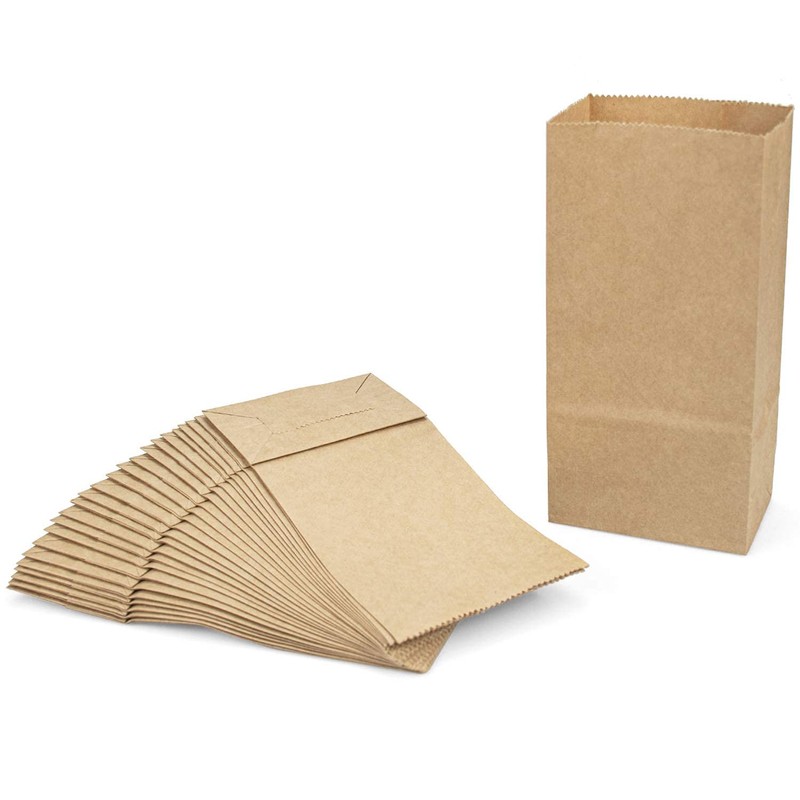 Foraineam 300 Pack Mini Kraft Paper Bags 3.5 x 2