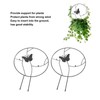 2PCS Flower Plant Support Stand Iron Climbing Frame for Home