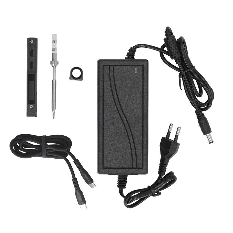 MINIWARE Electric Soldering Iron Kit ABS Intelligent Mini Temperature Adjustable