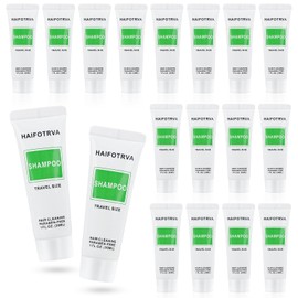 HAIFOTRVA Travel Size Shampoo Bulk Pack of 100,Individually Wrapped Small Size Hotel Shampoo Supplies 30ml/1 fl oz Portable Toiletries Amenities Bulk for Guests,Travel,Homeless,Charity