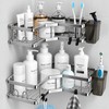 2 pack Stainless Steel Corner Shower Shelf for Bathroom –