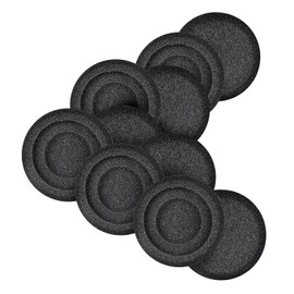 XBERSTAR Ersatz-Ohrpolster aus Schaumstoff für Jabra Evolve 65 Kopfhörer, Kissenhülle, Kissen für Jabra Evolve 20, 20se, 30, 30II, 40, 65, 65+, 5 Paar Schwamm-Ohrpolster