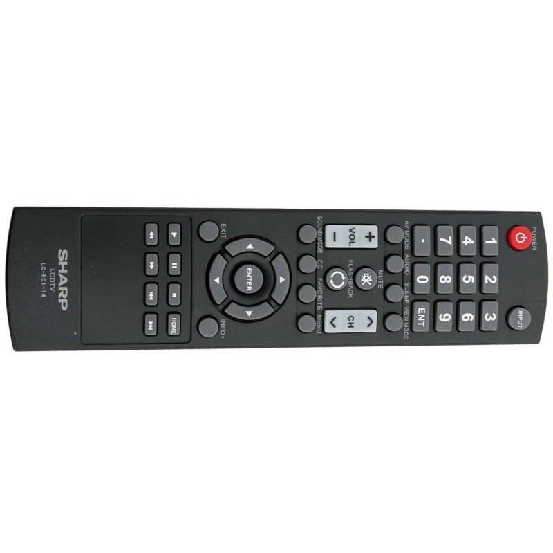 Sharp Original Sharp LC-RC1-14 Remote Control for Sharp LCD/ LED