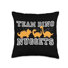 Dinosaur Chicken Nugget Dino Nugget Plush Costume Throw Pillow