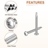 DTGN #14x2-1/2" Pan Head Self Drilling Screws - 25Pack -