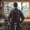 Heavy Duty Tool Belt with Padded Suspenders – Adjustable Construction