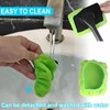 3 Pack Microfiber Car Windshield Cleaning Tool - Glass Brush