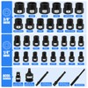 Mayouko Bolt Extractor Set, 34-Piece Bolt and Nut Remover Set,