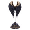 Nemesis Now Dark Angel Gothic Fallen Fae Wing Figurine, Black,