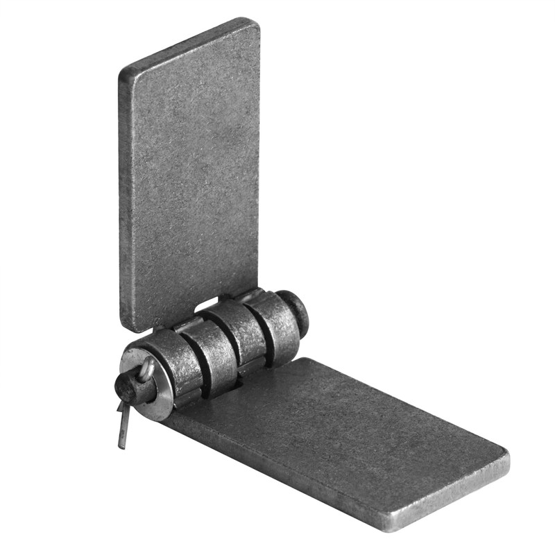 heneng 4 Pcs Weld-On Steel Butt Hinge, 7-1/2" x 1-7/8",