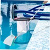 KONTONTY Versatile Pool Vacuum Long Pole Brush for Residential Commercial