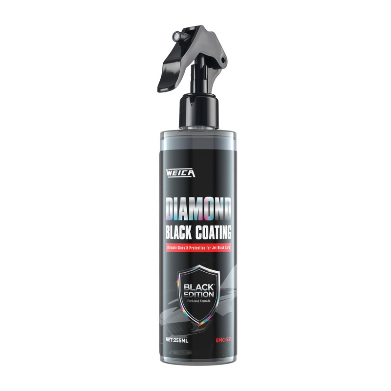 WEICA Black CAR Coating Spray | Ceramic Shine Wax for
