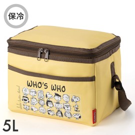 Asahi Koyo Snoopy Who’s Who Cooler Bag, 1.3 gal. (5 L), w/ Pocket