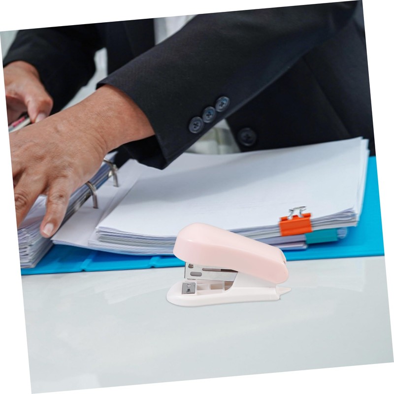Operitacx Mini Stapler Coloured Stapler Student Small Stapler Hand Stapler