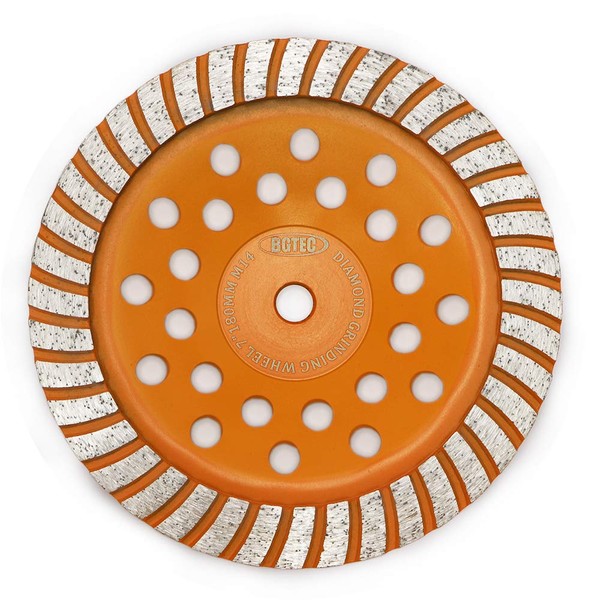 Diamond Cup Surface Grinding Wheel,BGTEC 180MM Turbo Row Concrete Diamond