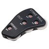 ANCLLO 2 x Baseball Umpire Clicker 4 Wheels Baseball Indicator