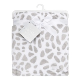 Undercover Baby Giraffe Print Blanket 19C213 Grey
