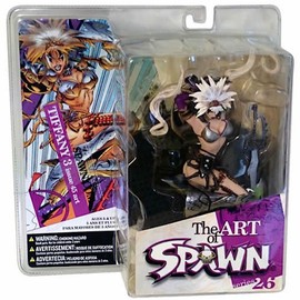2004 Spawn Action Figure Series 26 The Art of Spawn - Tiffany 3 Issue 45 Cover Art