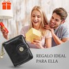 SYCYKA Cartera de Poliuretano para Mujer, Monedero Pequeña con Protección