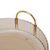 Round Storage Tray 360 Degree Rotating Waterproof Clear Desktop Organizer