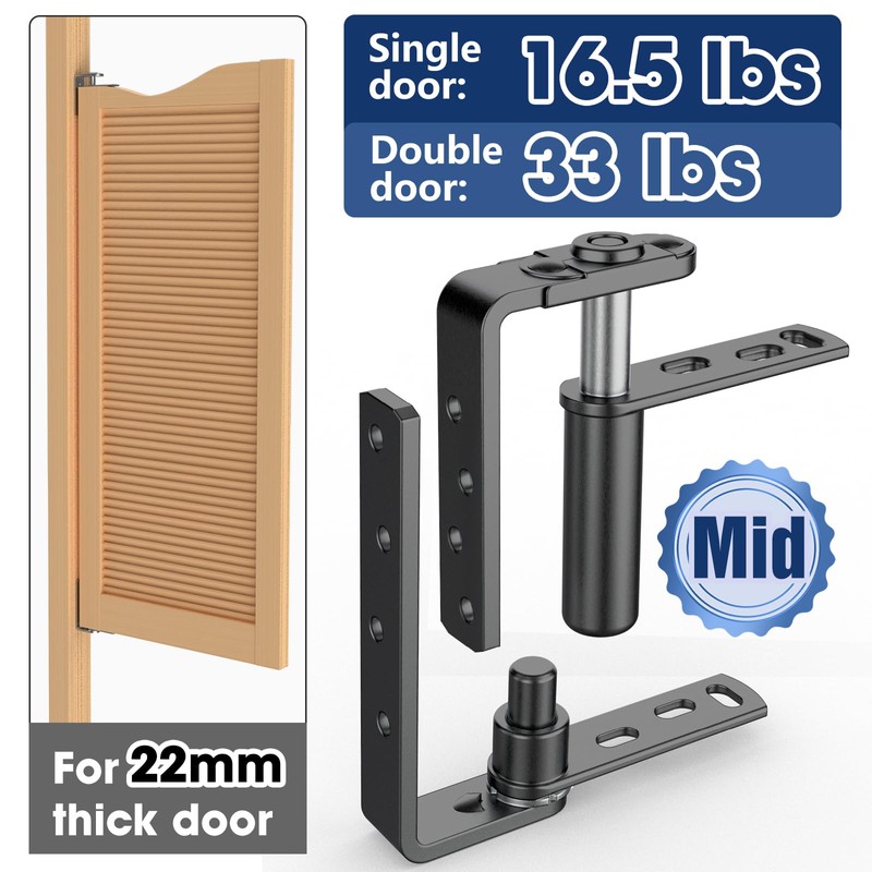 SKMYL Cafe Door Hinges, Saloon Door Hardware, Double Action Door
