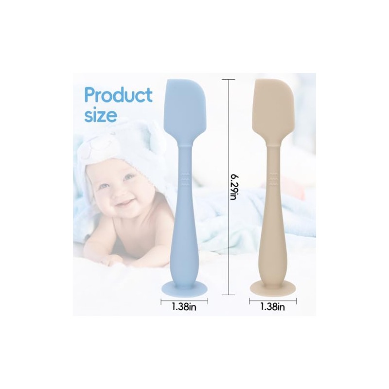 Esptula para crema de paal (paquete de 2) con estuche