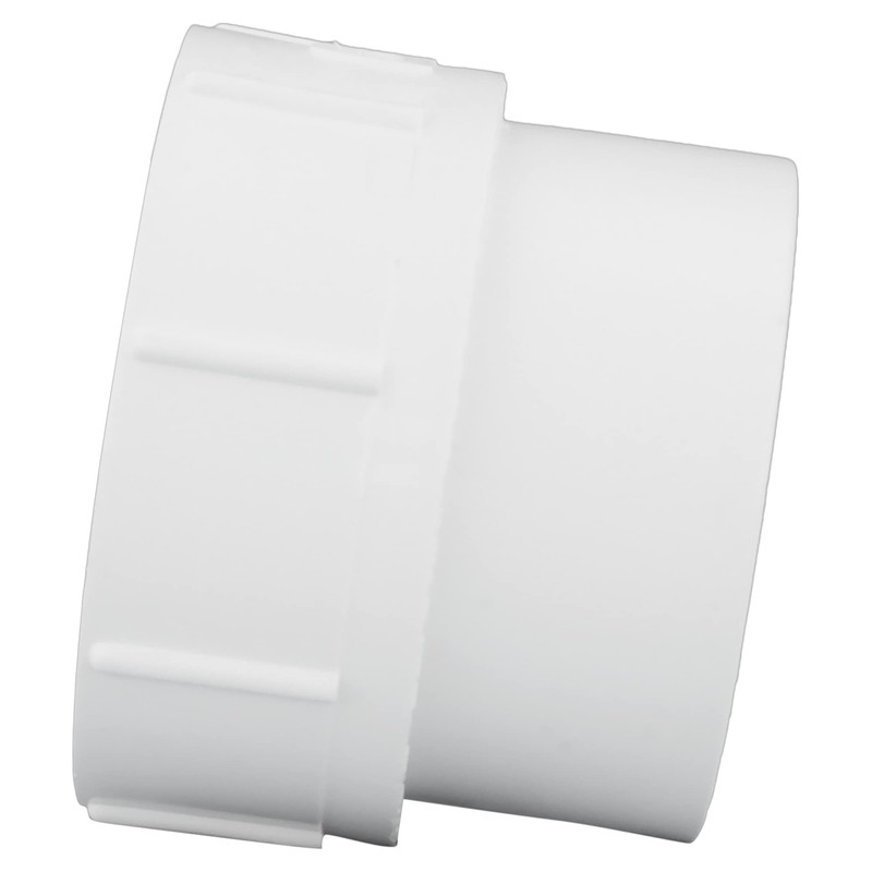 CHARLOTTE PIPE 3 DWV FITTING CLEANOUT ADAPTER DWV (DRAIN, WASTE