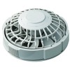 FAN2200G Air Conditioned Clothes One-Touch Fan, Gray (Pack of 2)
