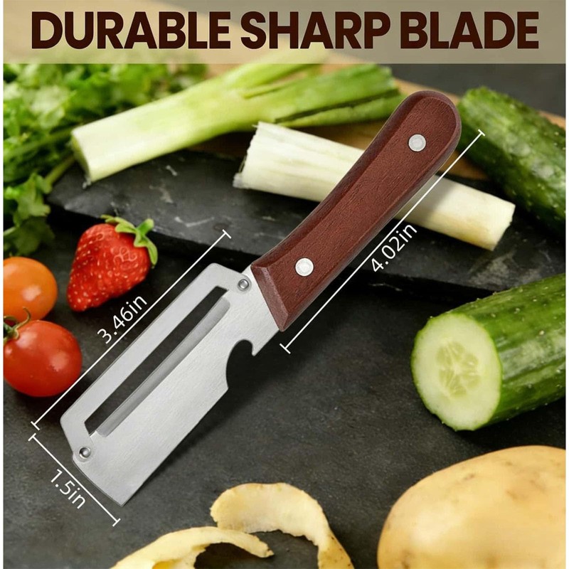 2 Pack Multifunctional Vegetable Peeler, Peelers for Kitchen with Bottle