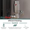 Hot Flow Satin Nickel Marella 3 Modern Thermostatic Radiator Valve