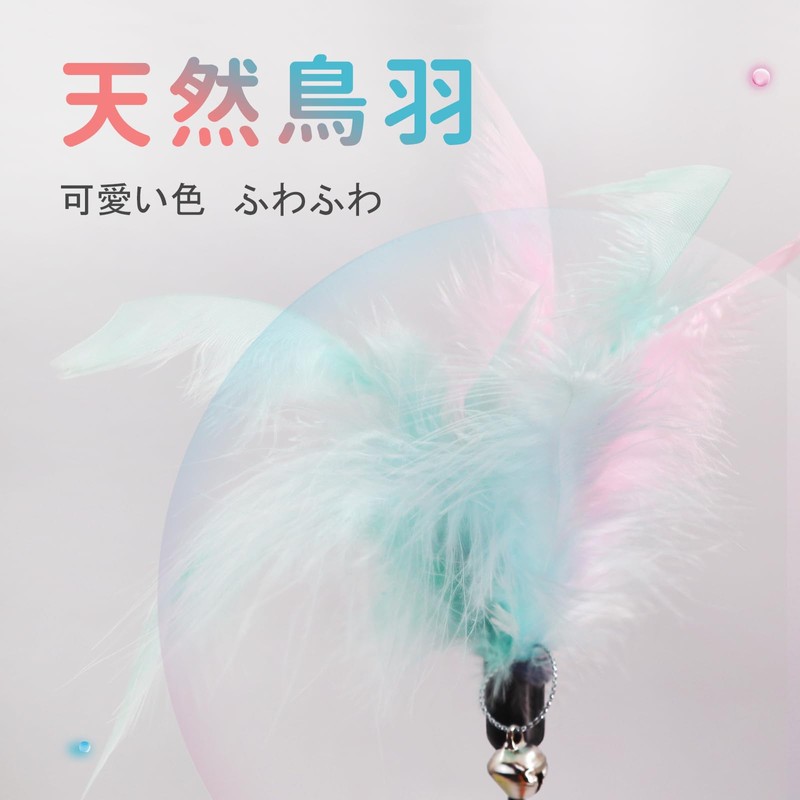 SONGWAY Cat Toy Feather, Cat Teaser, Popular Feather, Cat Toy,